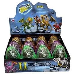 Іграшка-сюрприз Dino Toys Супер дракон 10 у кулі фіолетова (Q9899-10)