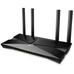 Роутер TP-LINK Archer AX23, Black, Wi-Fi 802.11ax, до 1755 Mb/s, 2.4/5GHz, 4x100/1000 Mb/s, RJ45 100/1000Mb/s (Gb), 4 внешние несъемные антенны