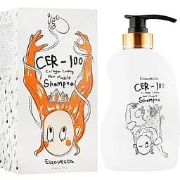 Шампунь для волосся 500 мл Elizavecca CER-100 Collagen Coating Hair Muscle Shampoo