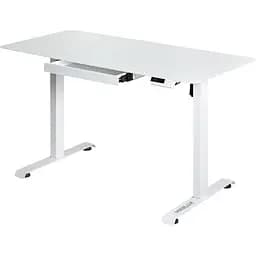 Стіл Mealux PowerDesk Glass White з електрорегулюванням висоти (EVO-201 Glass/White)