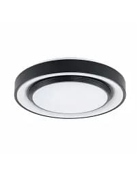 Люстра с пультом светодиодная, потолочный светильник Goldlux 326690 Zygmunt 40 Led 1x48W 3000K-6000K 5300Lm IP44 Bk