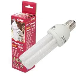 Люмінесцентна лампа Hobby UV Compact Desert 8% UV-B, 23 W (37335) - мініатюра 2