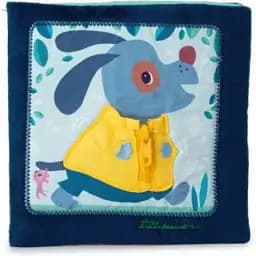 Развивающая мягкая книга Lilliputiens Учимся одеваться (83549)