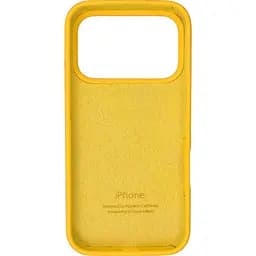 Чохол Silicone Case для Apple iPhone 17 Pro Canary Yellow AA [145189] - мініатюра 2