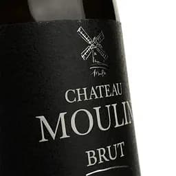 Вино ігристе Chateau Moulin Brut біле брют 0.75 л - мініатюра 3