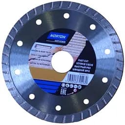 Диск алмазный Norton-Diy Bricks & Tiles турбо Ø=115/ 22.23мм (70184601278)