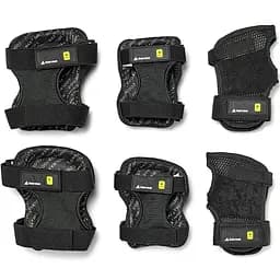 Набір захисту Rollerblade Evo Pro Gear 3 Pack M Чорний - мініатюра 3