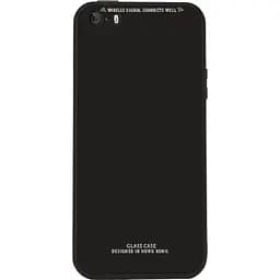 Чохол-накладка Toto Pure Glass Case Apple iPhone SE/5s/5 Black