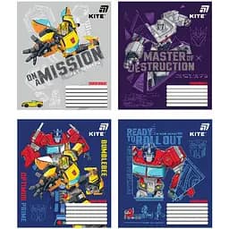 Набор тетрадей Kite TF в косую линию 12 листов 25 шт. (TF26-235)