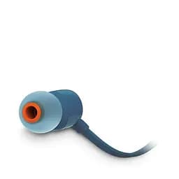 Навушники JBL T110 In-ear Mic Blue (JBLT110BLU) - мініатюра 3