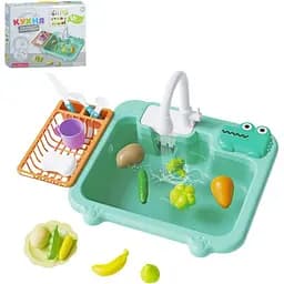 Кухня 46x31.5x31 см мойка вода посуда 16 предметов WD-802A