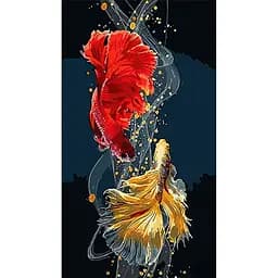 Набір для розпису по номерах Strateg Магічне поєднання 50х25 см (WW231)