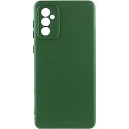 Чохол Getman TPU Liquid Silk Full Camera для Samsung Galaxy A35 Зелений/Dark green