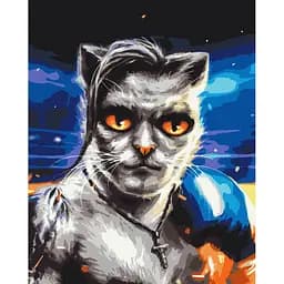 Картина за номерами на підрамнику Brushme Король рингу Маріанна Пащук