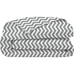 Підковдра євро Cosas Grey Zigzag 200х220 см (ZigG_2)