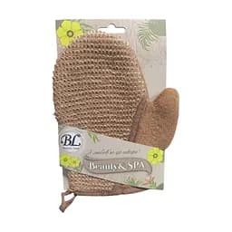 Мочалка - перчатка джут хлопок SPA Beauty Line (412251)