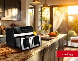 Аэрофритюрница двухкамерная Lehman Taste 9л WiFi - мініатюра 9