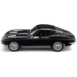 Автомодель TechnoDrive Chevrolet Corvette Split Window 1963 матовий чорний (250411U) - мініатюра 5