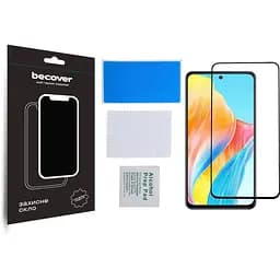 Захисне скло BeCover для Oppo A98 5G Black (709772) - мініатюра 2