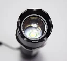 Потужний світлодіодний ліхтарик BL-9626, з usb заряджанням, тактичний Led-ліхтарик | светлодіодний лістарик (ST) - мініатюра 5