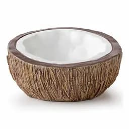 Поїлка для рептилій Exo Terra Кокос 10,5 х 10,5 х 4,8 см (пластик)