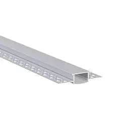 LED профіль врізний під шпаклівку з розсіювачем PC, 3м KLOODI KLP2110TR 3 - мініатюра 3