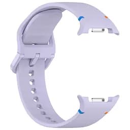 Силіконовий ремінець на смарт годинник Samsung Galaxy Watch 8 40mm/8 Classic 46mm/8 44mm, Silicone, lavender, зі зручною застібкою, на фітнес браслет, ArmorStandart (ARM86864) - мініатюра 4