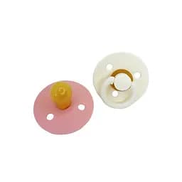 Набір із двох пустушок латексних Mega Zayka MGZ-0524-6 кругла