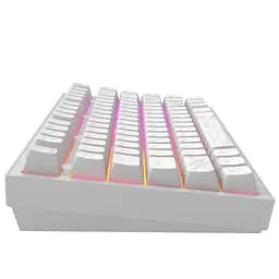 Клавіатура Dark Project ALU81 Terra Nostra PBT RGB Mech G3MS Moonstone White (DPKB_NOSTRA_81_ANSI_WHITE_UA) - мініатюра 7