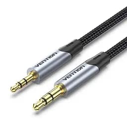 Кабель Vention 3.5mm Male to 2.5mm Male 1m Black (BKFHF)