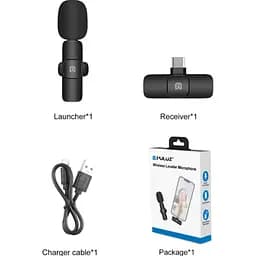 Мікрофонна радіосистема Puluz PU3082B [128262] - мініатюра 3