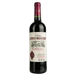 Вино Chateau la Croix d'Hourquet 2020 AOP Bordeaux червоне сухе 0.75 л 