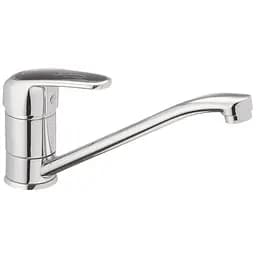 Смеситель для кухни Haiba Magic 555 с черной ручкой HB0667 Хром