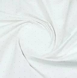 Комплект постільної білизни Cosas Mini dots CS61 Двоспальний перламутр (DotsGreyMiniWhite_El160-104Ashmin_180) - мініатюра 7