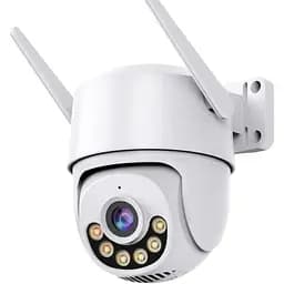 IP камера відеоспостереження RIAS N806 (iCSee APP) Wi-Fi 2MP вулична з віддаленим доступом White