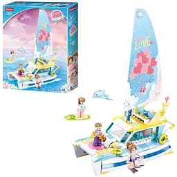 Конструктор Sluban M38-B0867 Розовая Мечта - Яхта 301 элемент