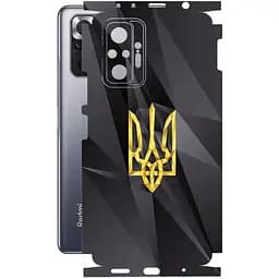 Захисна плівка StatusSKIN для Xiaomi Redmi Note 10 pro 2021 Корпус Вініл Герб 1