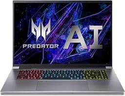 Ноутбук Acer Predator Triton Neo 16 PTN16-51 16' WQXGA, Intel U9-185H, 32GB, F1TB, NVD4060-8, Lin, сріблястий (NH.QSAEU.003)