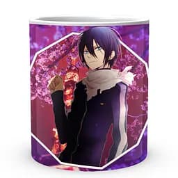 Кухоль GeekLand Noragami Бездомний Бог Ято у квітучій сакурі NRG 02.001 330 мл білий - мініатюра 2