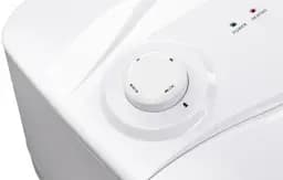 Водонагрівач Willer PA15R New optima mini, White, 1500W, 15л, мокрий ТЕН, вертикальний, механічне керування, над мийкою, квадратний, подача води знизу, зовнішній терморегулятор, D, 38.9x38.9х30.1см - мініатюра 3