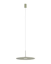 Підвісний світильник, люстра Nowodvorski 11413 Simone GX53 1x12W IP20 Сіро-зелений