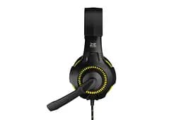 Наушники игровые 2E GAMING HG300 Black, mini-jack/dual 3.5mm, LED, 2м - мініатюра 5