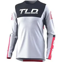 Велоджерси Troy Lee Designs Sprint Jersey Fractura White/Red XXL (1106-323331016)