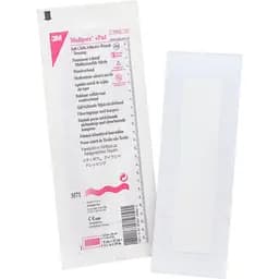 Адгезивна пов'язка 3M Mediporе+Pad 3571Е для закриття ран 10х25 см біла