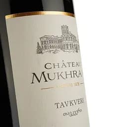 Вино Chateau Mukhrani Tavkveri, червоне, сухе, 13%, 0,75 л (789209) - мініатюра 3