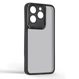 Защитный чехол для Realme 15T 5G, Shade, черный, TPU+PC, матовый, защита всего корпуса, панель-накладка, противоударный, с высокими бортами, амортизирует удары при падениях, ArmorStandart (ARM89126) - мініатюра 2