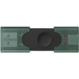 USB Flash Kingston DataTraveler Duo 128GB USB Type-A/ USB Type-C Black/Green, Retail