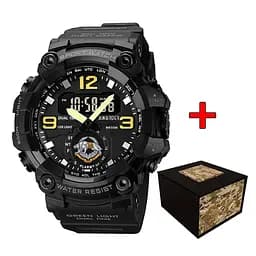 Наручные часы мужские 003BKSSO ССО Чорные + Коробка Awarder acs0031910