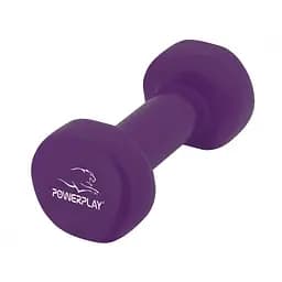 Гантель вінілова Power Play 4125 Achilles 2.5 кг, Violet - мініатюра 2