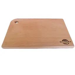 Дошка кухонна Mazhura закруглена з отвором 20х30 см (mz326402)